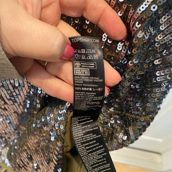 Top Shop Sequins top - Picture 6 of 11